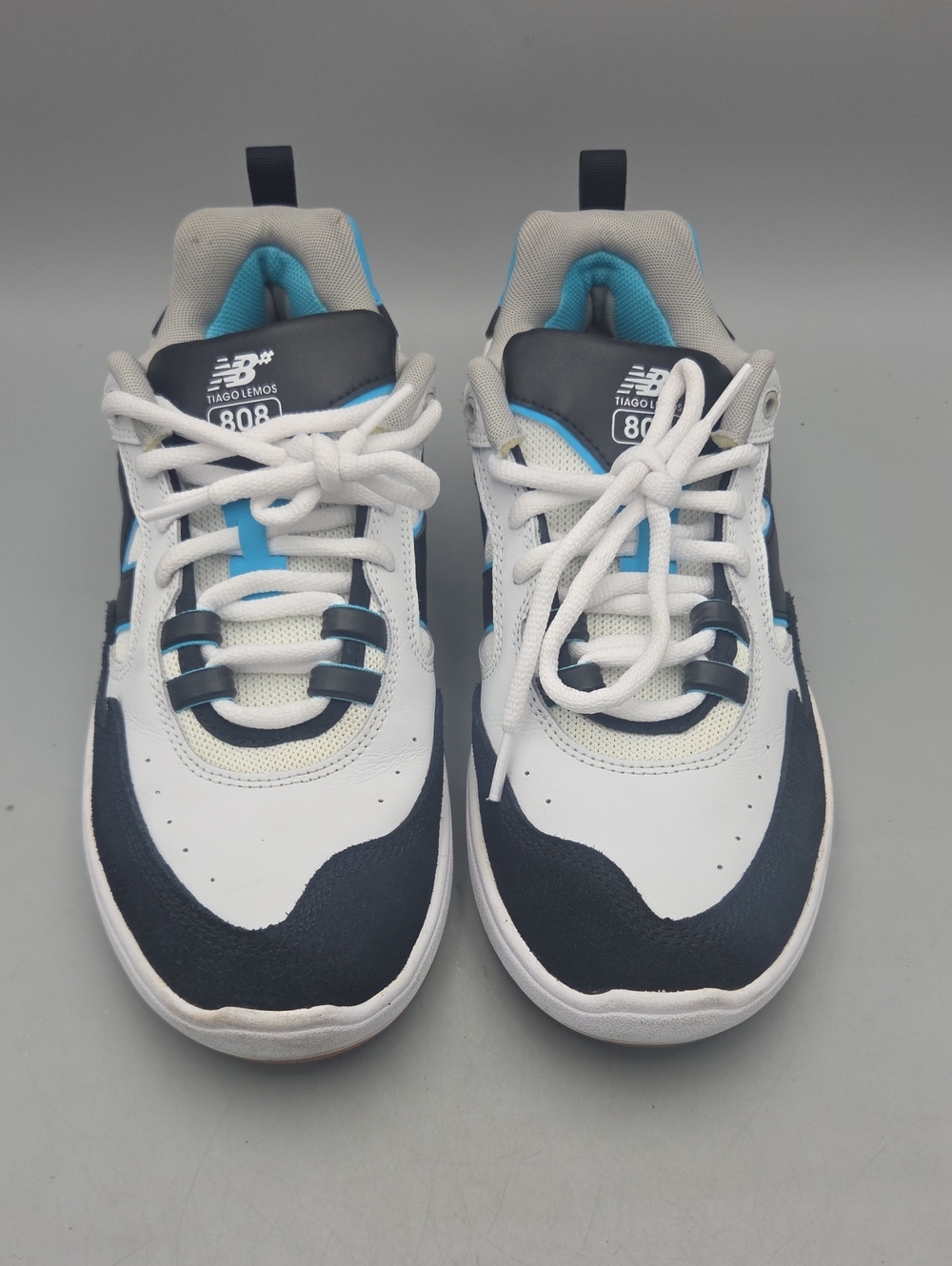 New Balance Numeric White/Aqua Tiago Lemos 808 (NM808BYS) Men 10.5 D - Picture 7 of 12